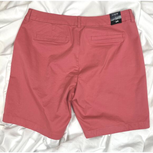 Re-Imagined by J Crew Classic Twill Chino Shorts Salmon 14 - Picture 9 of 14